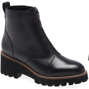 Blondo Black Leather Bootie